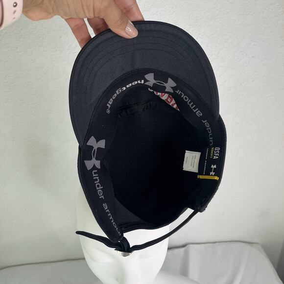 Maryland Terps Terrapins Under Armour Black Army Cap Women's One Size, Sports - Picture 6 of 8